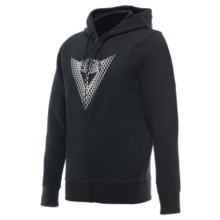 Dainese Casual Logo Hoodie - Black/White