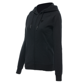 Dainese Casual Logo Lady Hoodie - Black/Black