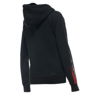 Dainese Casual Logo Lady Hoodie - Black/Black