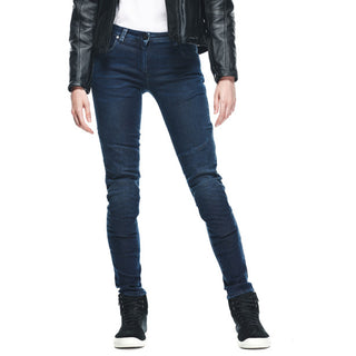 Dainese Denim Brushed Skinny Lady Pants - Blue