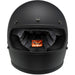 Biltwell Gringo ECE Motorcycle Helmet - Flat Black - MotoHeaven