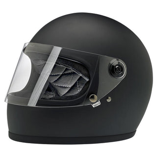 Biltwell Gringo S ECE Motorcycle Helmet - Flat Black - MotoHeaven