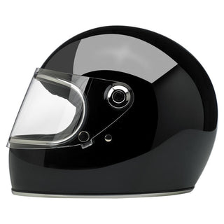 Biltwell Gringo S ECE Motorcycle Helmet - Gloss Black - MotoHeaven