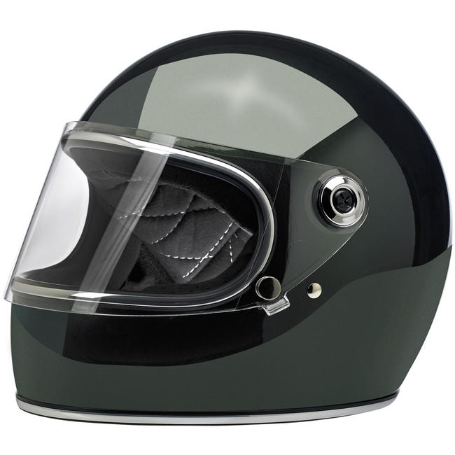 Biltwell Gringo S ECE Motorcycle Helmet - Sierra Green - MotoHeaven