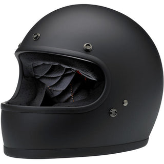 Biltwell Gringo ECE Motorcycle Helmet - Flat Black - MotoHeaven