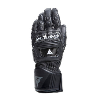 Dainese Druid 4 Leather Gloves - Black/Black/Charcoal-Grey