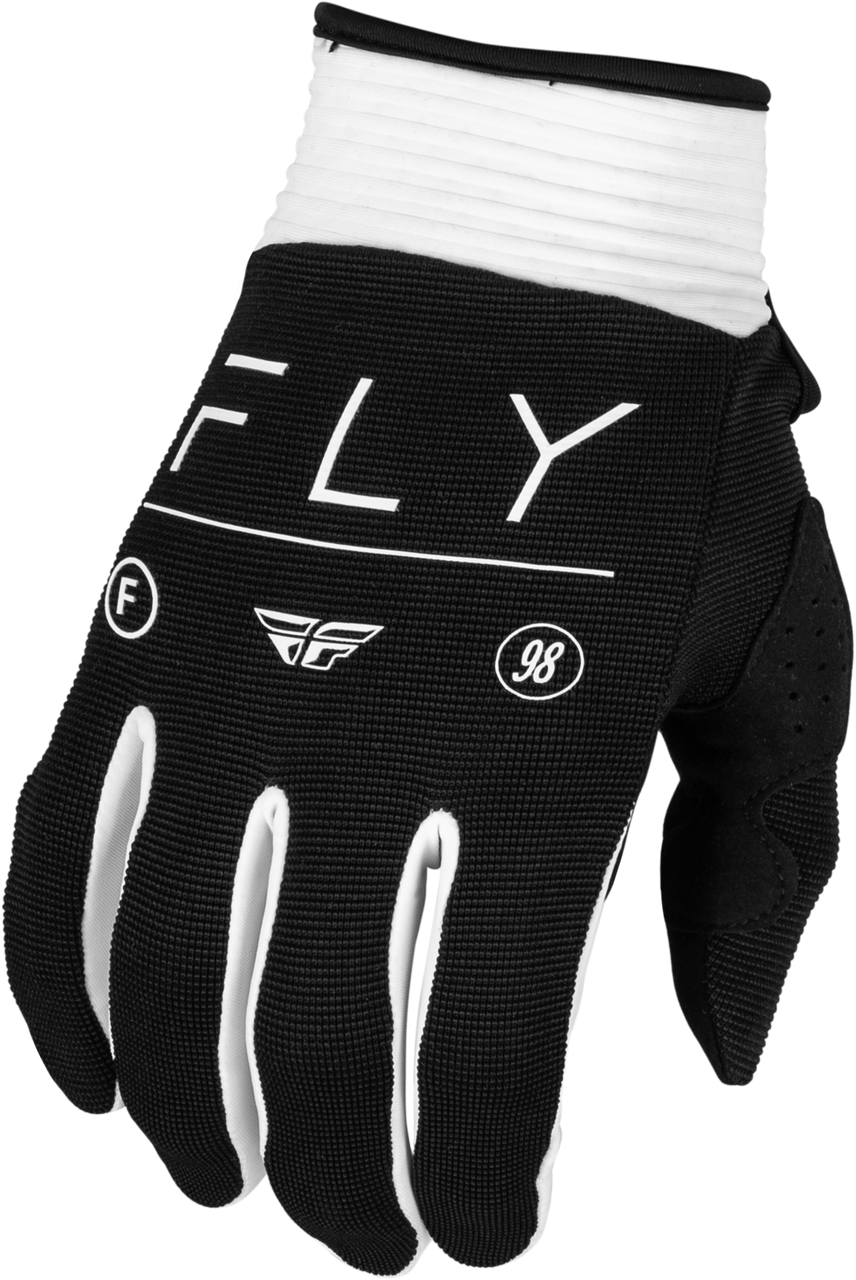 Fly Racing 2024 F-16 Ladies Gloves - Black White
