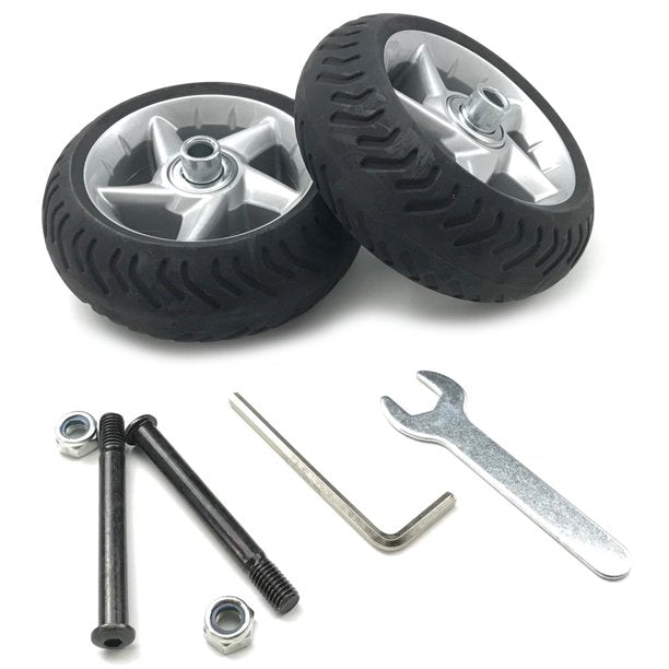 Ogio Replacement Wheel Set For Rig Bag Pro Silver/Black — MotoHeaven