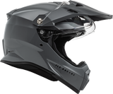 Fly Racing Trekker Solid Helmet - Grey