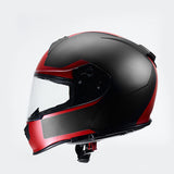 Eldorado ESD E20 Helmet - Matte Black/Red