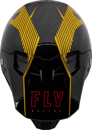 Fly Racing Youth Formula Carbon Tracer Helmet - Gold Black