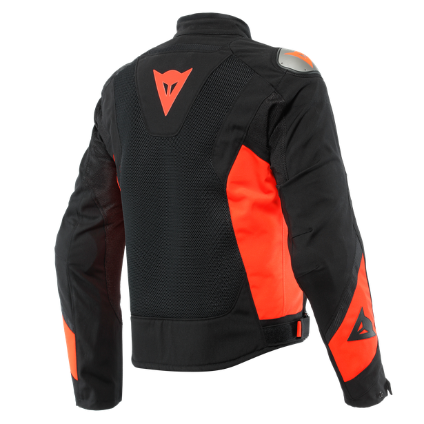 Dainese Energyca Air Tex Jacket - Black/Fluo-Red
