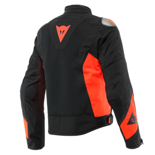 Dainese Energyca Air Tex Jacket - Black/Fluo-Red