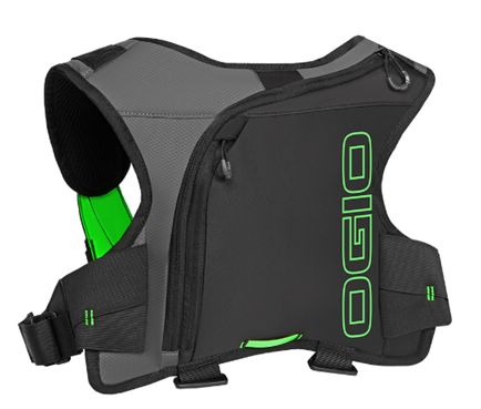 OGIO Erzberg 1L Hydration Bag Black/Green - MotoHeaven