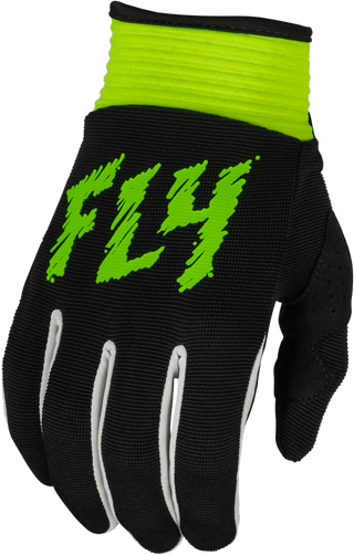 Fly Racing 2024 F-16 Youth Gloves - Black Neon Green