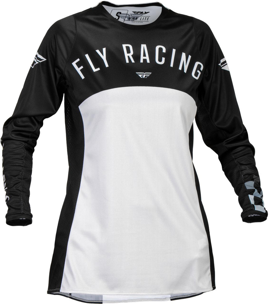 Fly Racing Lite 2024 Ladies Jersey - Black Light Grey