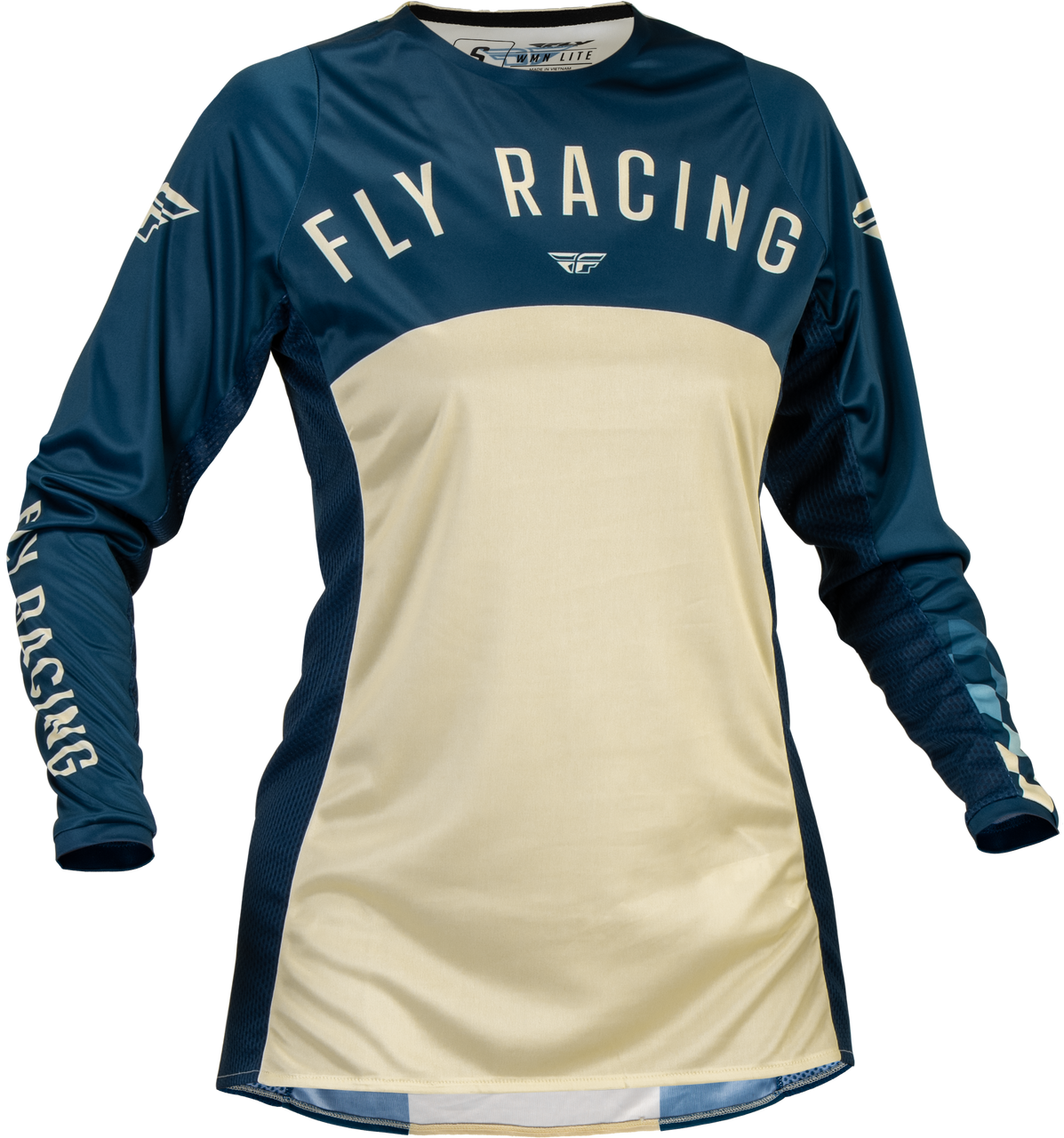 Fly Racing Lite 2024 Ladies Jersey - Navy Ivory