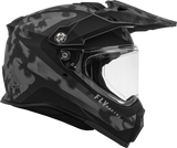 Fly Racing Trekker Pulse Helmet - Grey/Black/Camo