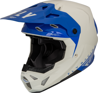 Fly Racing Youth Formula CP Slant Helmet - Grey/Blue