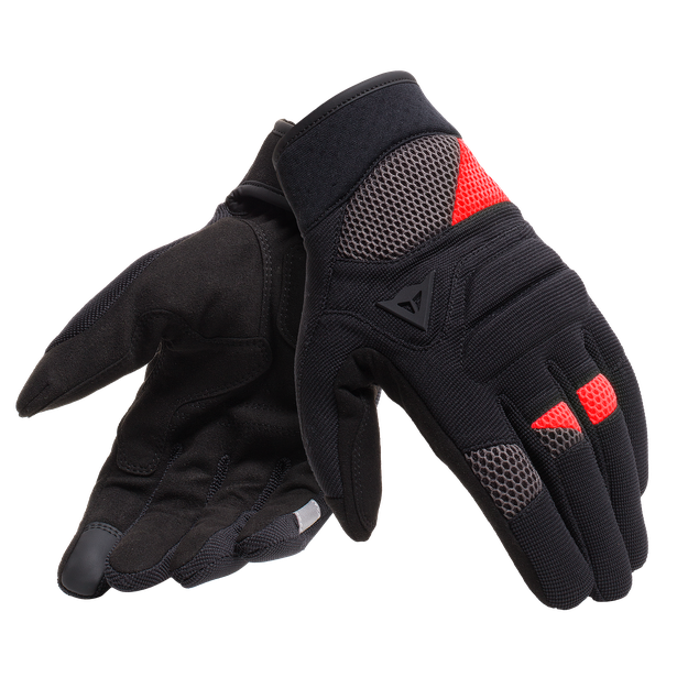 Dainese Fogal Unisex Gloves - Black/Red
