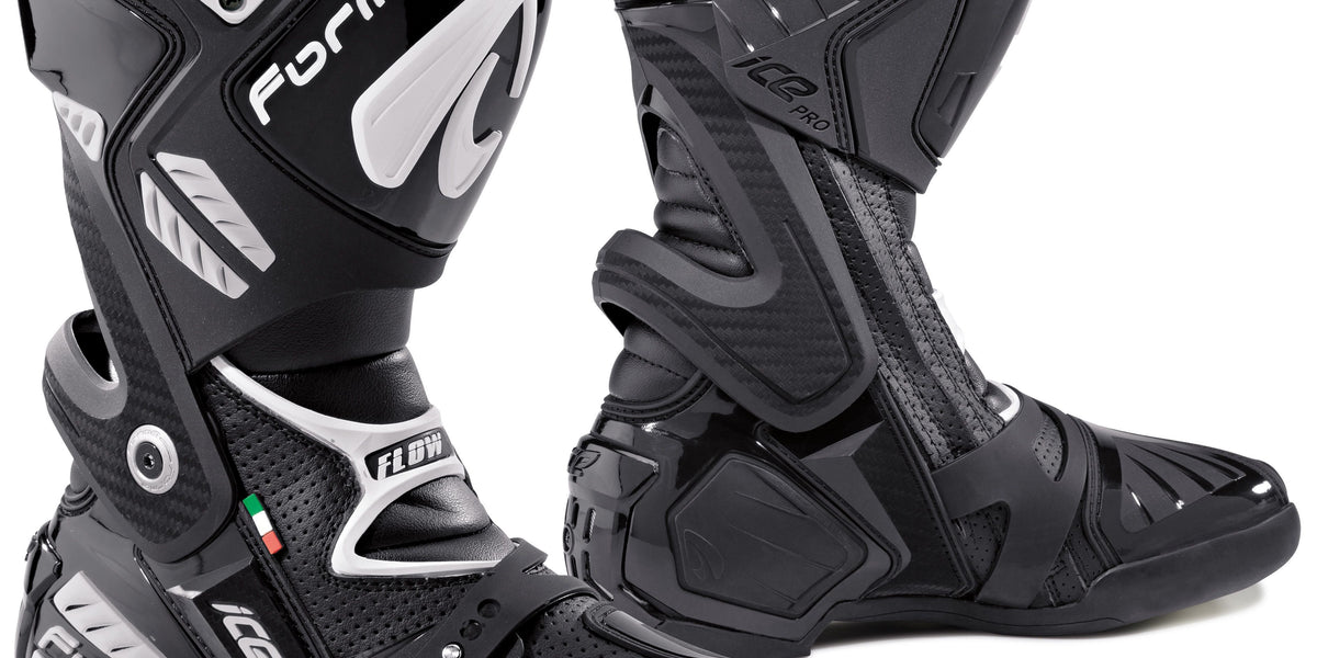 Forma ICE PRO Flow Black Boot MotoHeaven