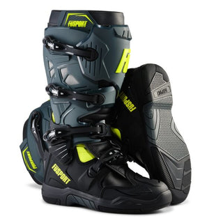 Fusport XP2 - Xtreme Pilot Boots - Gray/Black/High Vis Yellow