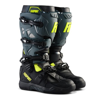 Fusport XP2 - Xtreme Pilot Boots - Gray/Black/High Vis Yellow