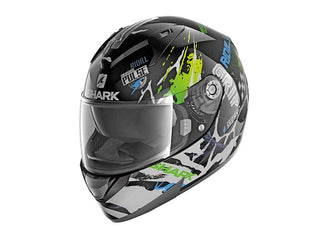 Shark Ridill Drift-R Helmet Black/Green/Blue