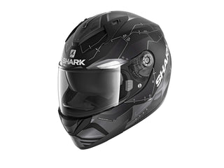 Shark Ridill Mecca Helmet Black/Anth/Silver