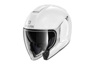 Shark CityCruiser Blank Helmet White