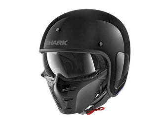 Shark S-Drak Blank Helmet Black