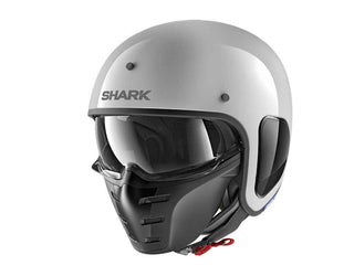 Shark S-Drak Blank Helmet White