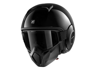 Shark Street Drak Blank Helmet Black