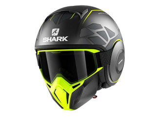 Shark Street Drak Hurok Helmet Anth/Yellow/Black