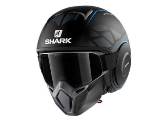 Shark Street Drak Hurok Helmet Black/Blue/Black