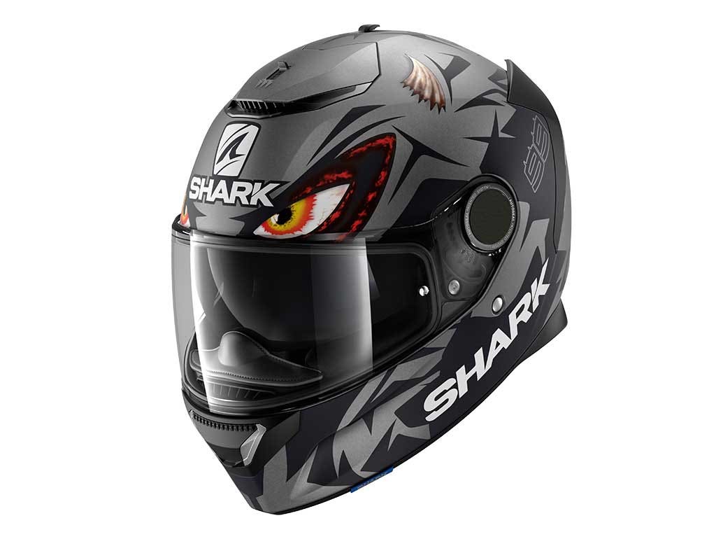 Shark Spartan Replica Lorenzo Austrian GP Helmet Anth/Black/Anth