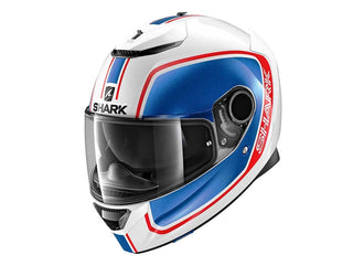 Shark Spartan Priona Helmet White/Blue/Red