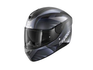 Shark D-Skwal 2 Mercurium Helmet Black/Anth/Black