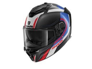 Shark Spartan GT Carbon Tracker Helmet Carbon/Blue/Red