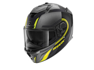 Shark Spartan GT Tracker Helmet Anth/Black/Yellow