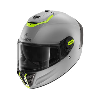 Shark Spartan RS Blank SP Helmet Silver/Yellow/Silver