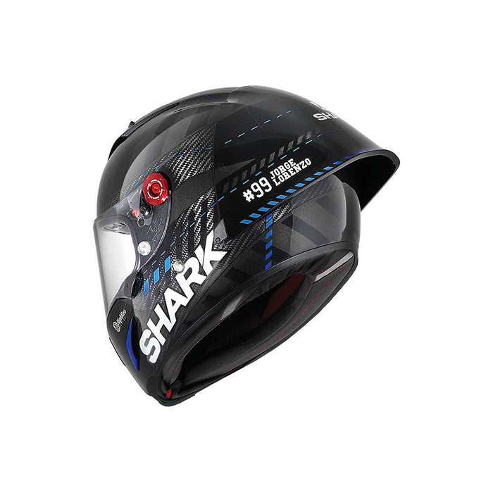Shark Race-R Pro GP Replica Lorenzo Winter Test 99 Helmet Carbon/Anth/Blue