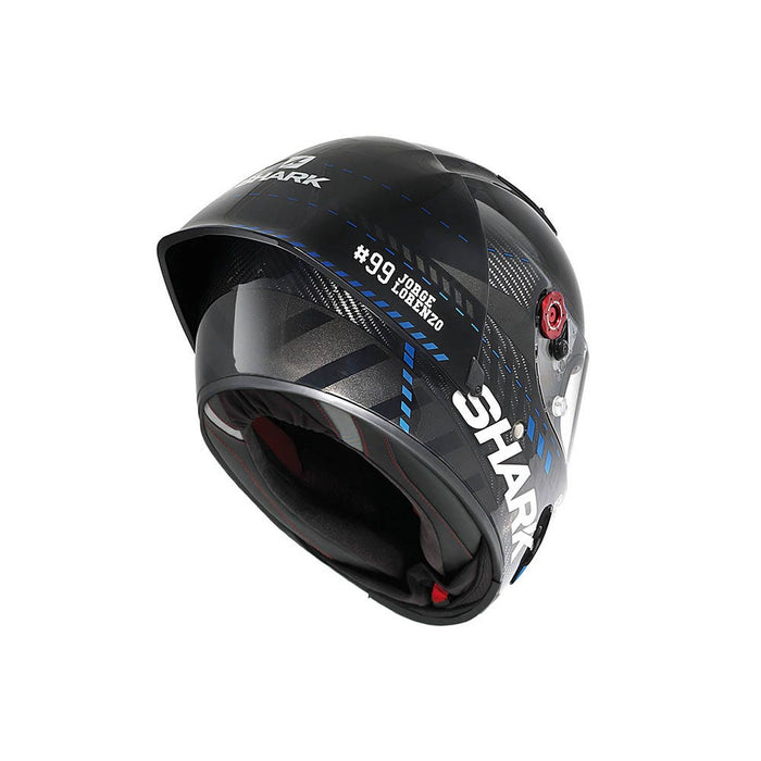 Shark Race-R Pro GP Replica Lorenzo Winter Test 99 Helmet Carbon/Anth/Blue