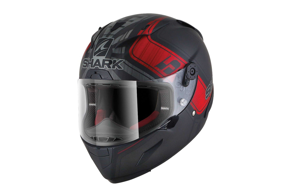 Shark Race-R Pro Replica Zarco GP De France Helmet Black/Anth/Red
