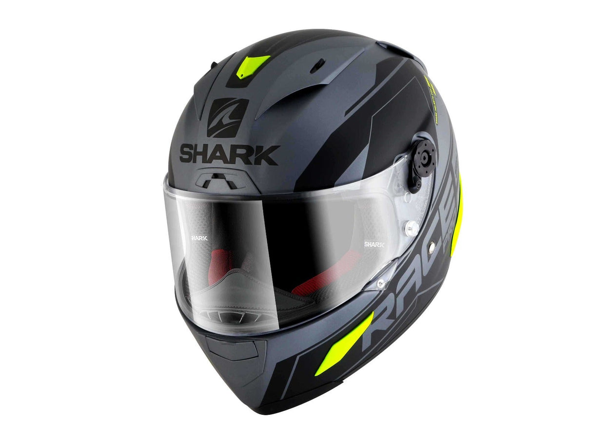 Shark Race-R Pro Sauer Helmet Anth/Black/Yellow