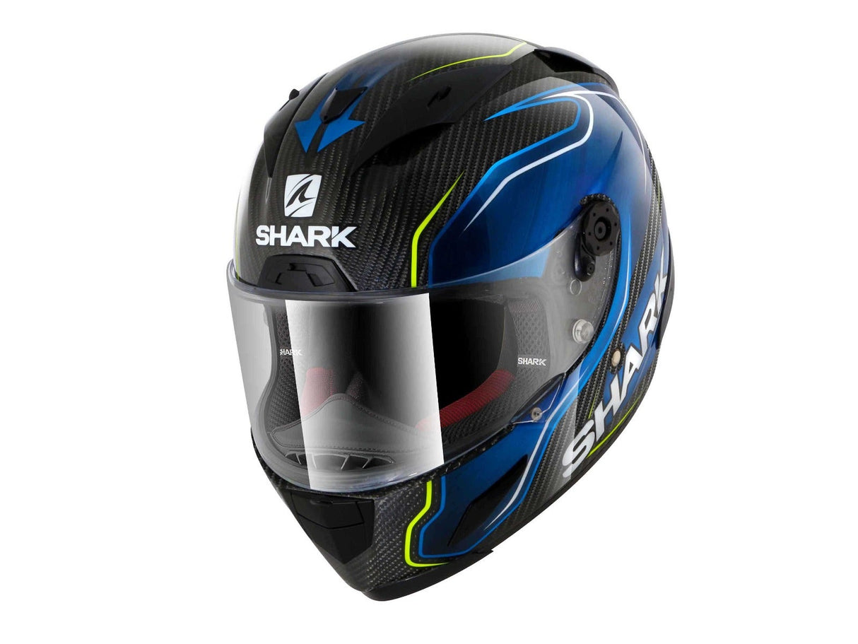 Shark Race-R Pro Carbon Replica Guintoli Helmet Carbon/Blue/Yellow