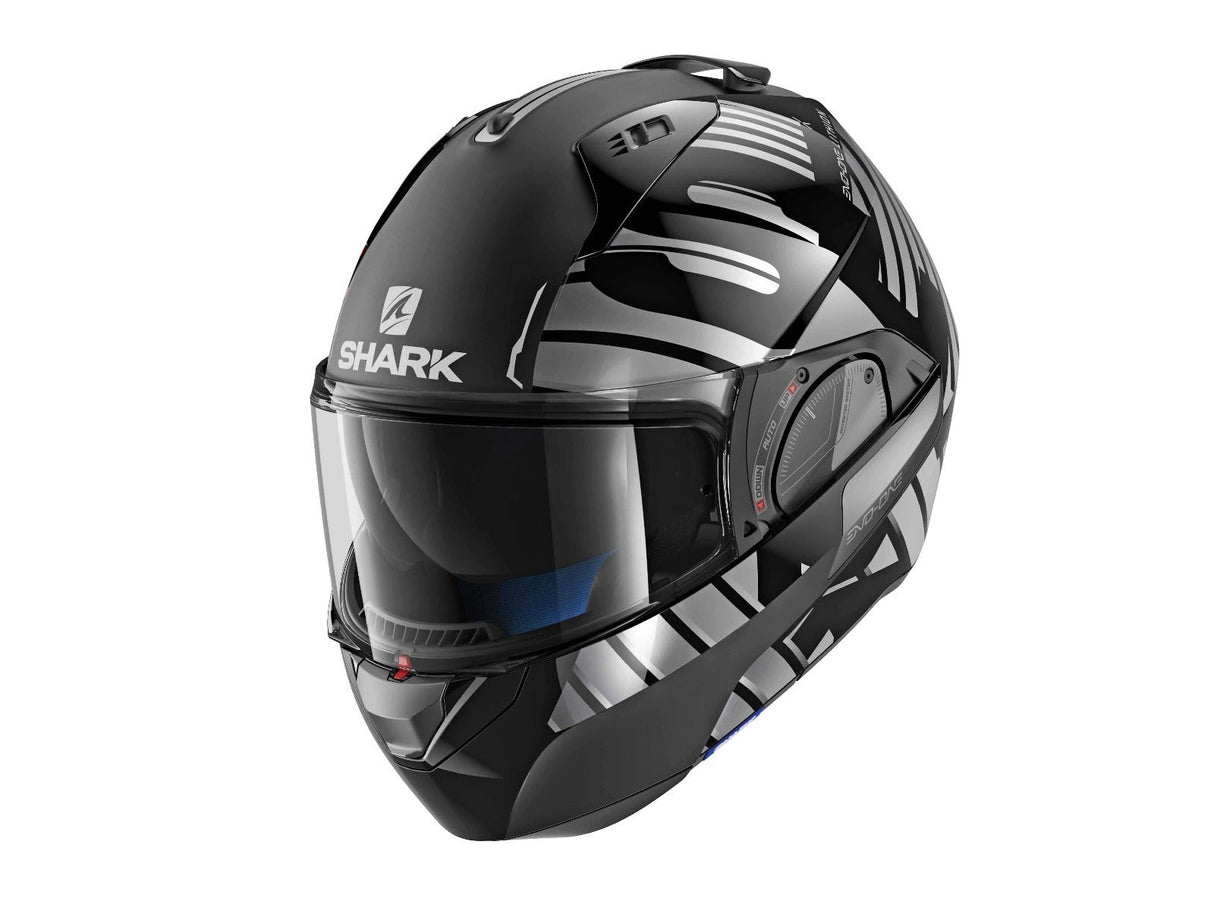 Shark Evo-One 2 Lithion Dual Helmet Black/Chrome/Anth