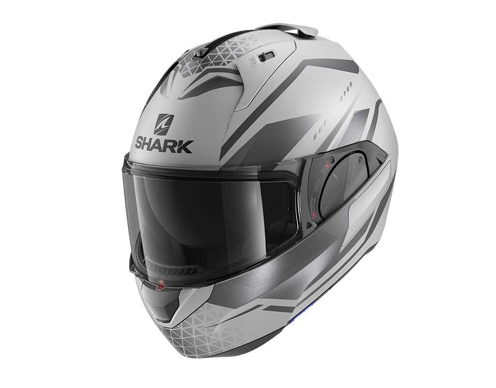 Shark Evo-ES Yari Helmet Silver/Anth/Black