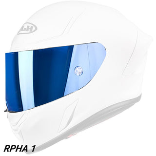 Hjc Hj-35 (Rpha 1) Replacement Visor - Blue Iridium