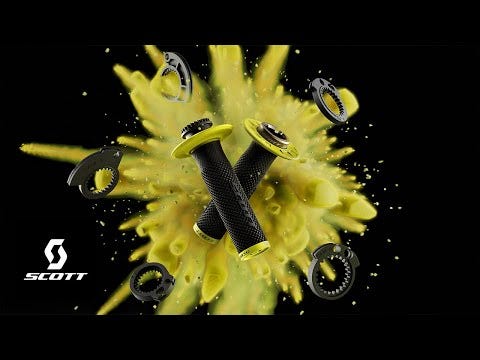 Scott SX II Lock On Grip + Cam Set Black/Green